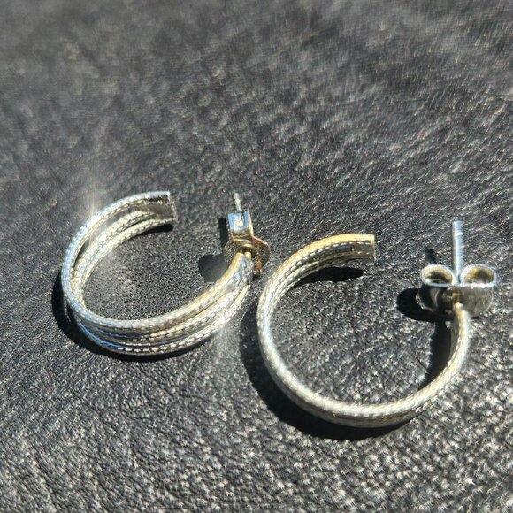 Filigree Hoop Earrings - Picture 4 of 6